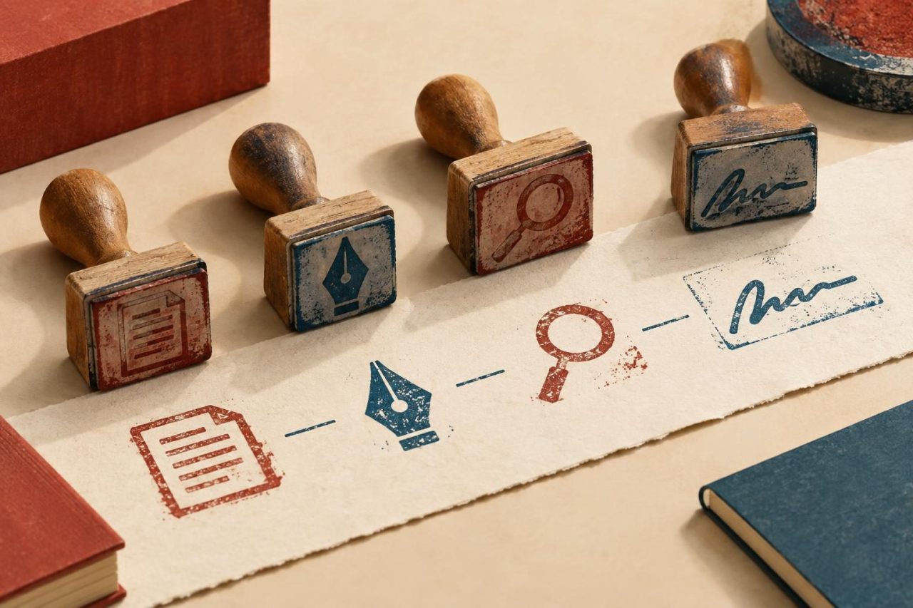 Differenze tra inserzionista, chi scrive, chi revisiona e chi firma