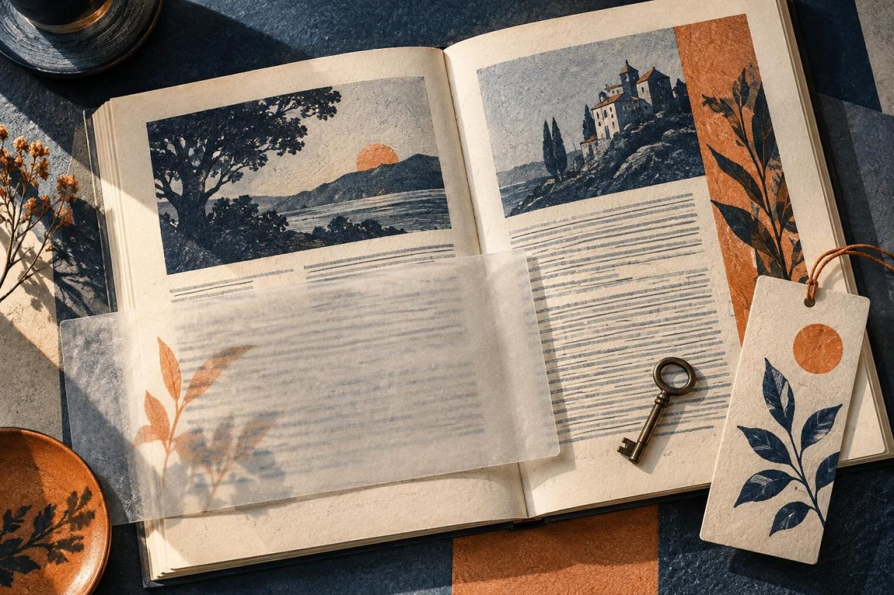 Pagina di un articolo editoriale dietro una barriera di accesso, raffigurata come una porta traslucida tra il contenuto e il lettore